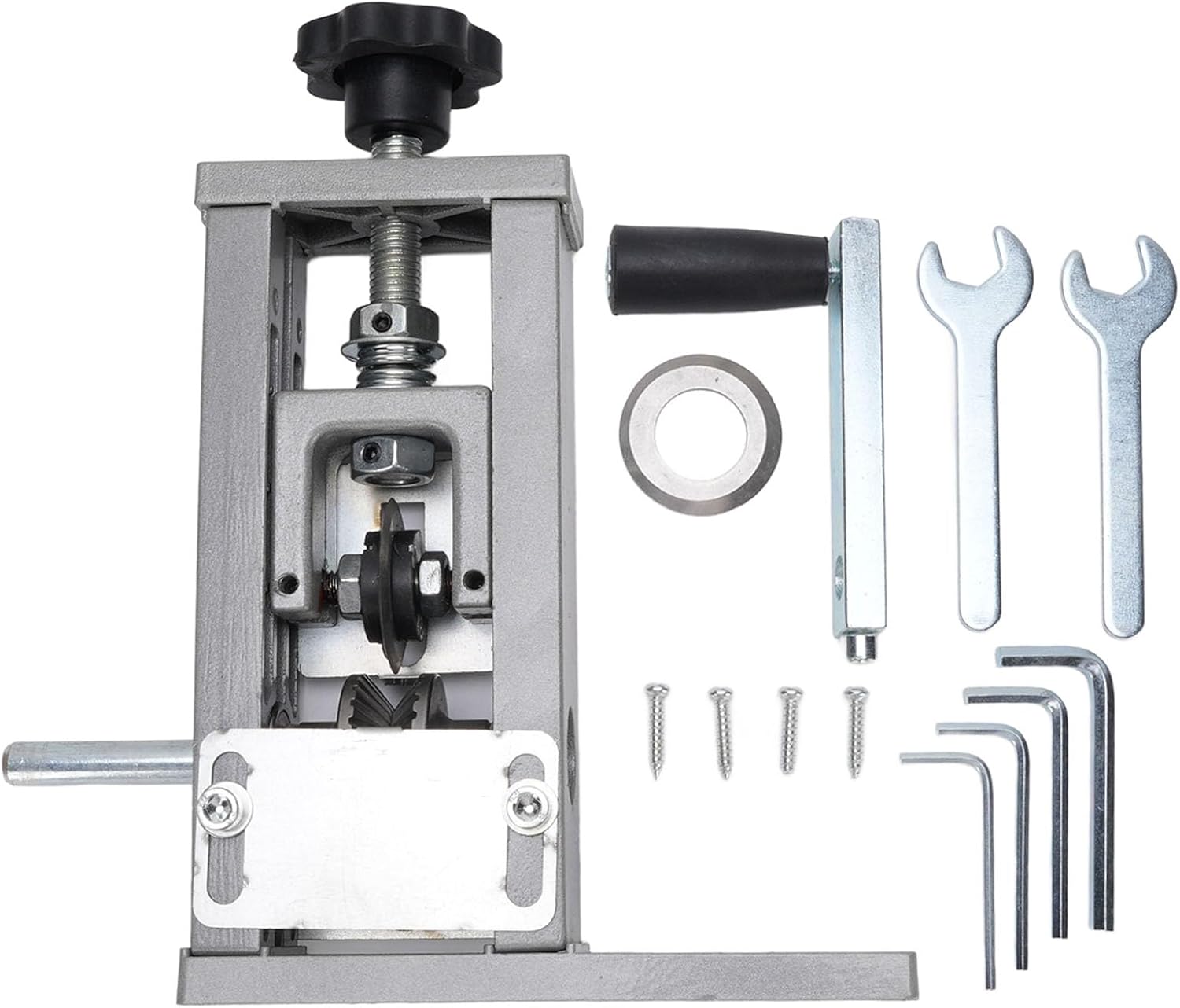 Drahtstripper-Maschine, 2 in 1 Handbuch Drahtstrippmaschine 0,04-1 Zoll, Kupferdrahtstripper, Handkurbel Bohrer Drahtstripper-Stripper-Werkzeug Zum Schrott-Kupfer-Recycling