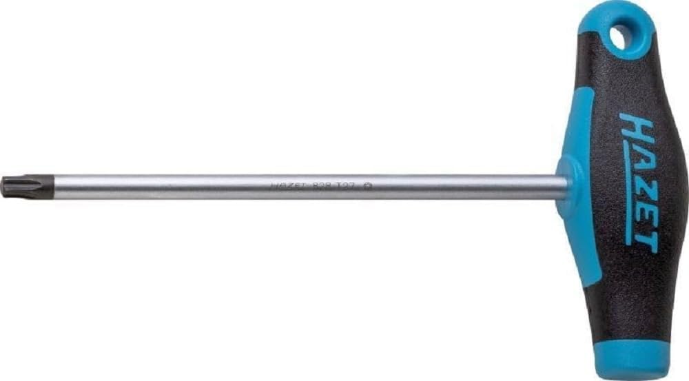 HAZET Schraubendreher, mit T-Griff 828-T27, Innen TORX Profil, SW T27