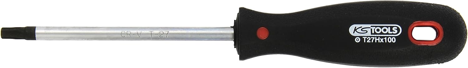 KS Tools 911.1165 ERGOTORQUE Schraubendreher TX, Bohrung, TB27