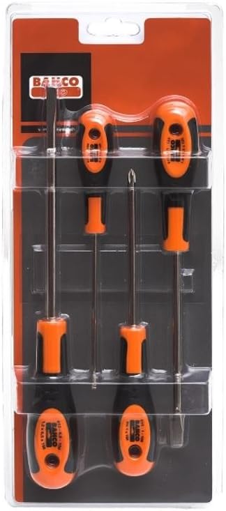 Bahco 602-4 Schraubendreher-Satz Schlitz/PH 4-teilig, 0 W, 0 V