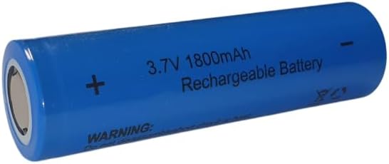 Akku 3,7V 18.650 18x65mm Energistics® 3500mAh wiederaufladbar Li-Ion mit Flat oder erhöhtem Pluspol für Bosch IXO, Wella Xpert HS71, RS18650E, HS71 Profi, HS75, erhöhter Pluspol, 2600mah