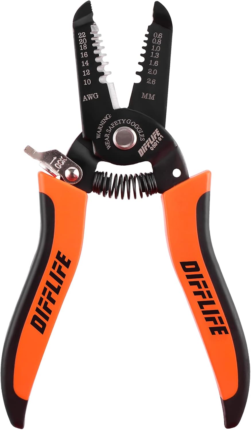 10–22 AWG Abisolierzange, Abisolierwerkzeug und Multifunktions-Handwerkzeug, professionelles Griff-Design und raffinierte Handwerkskunst.