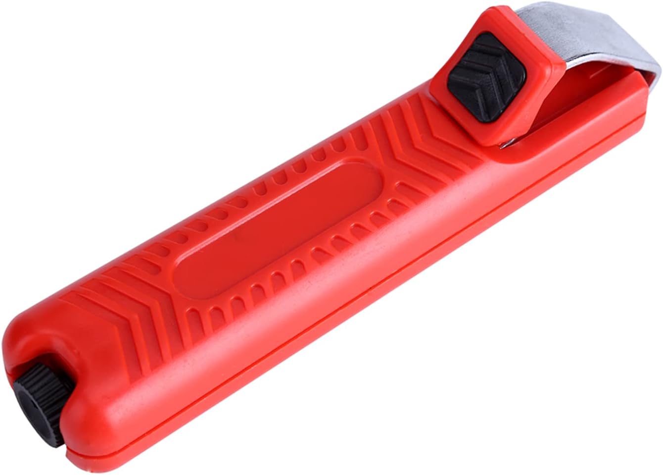 Kabelstripper mit Verstellbarer Schnitttiefe, 8 bis 28 mm Mini Messer Draht Stripper Stripper Zähler Zähler Crimping Tool für Schnelle und Präzise Mantelentfernung Kabel Stripper