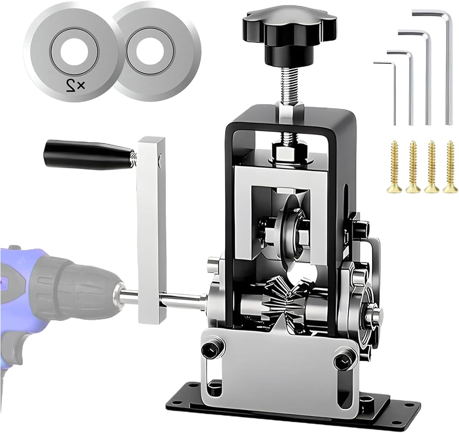Manuelle Kabelabisoliermaschine mit 2 Klingen,  für 1-21mm Kabel