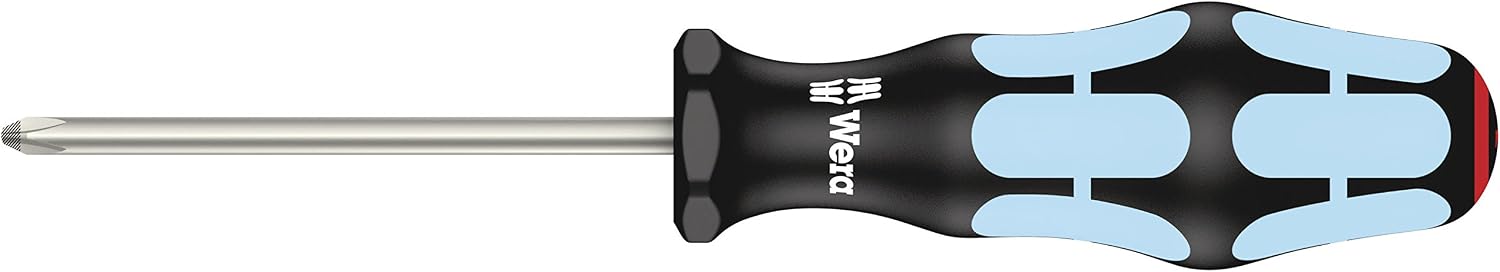 Wera 3350 PH Kreuzschlitz-Schraubendreher, Edelstahl, PH 3 x 150 mm, 1 Stück, 05032023001