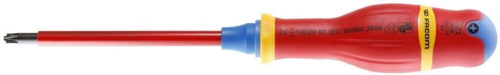 Facom adb2 tve-125 x Schraubendreher isoliert 1000 V Borneo Pz 2 x 125 Slim