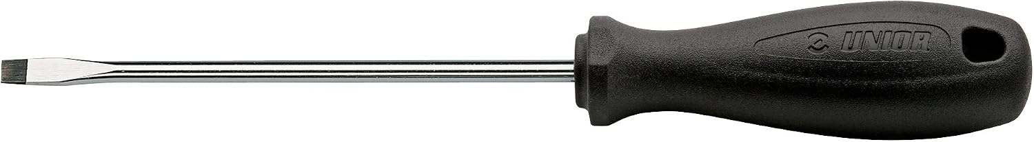 Unior 605CR Schraubendreher für Schlitzschrauben CR, 0.8 x 4.0 x 125 mm