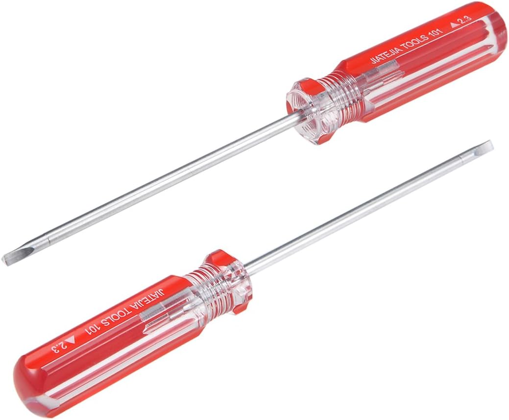 sourcing map 2Pcs magnetischer 2.3mm Dreieck Schraubendreher mit 3 Zoll Welle DE de