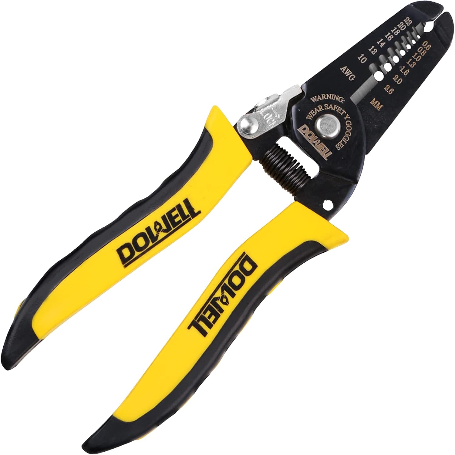 DOWELL 10-22 AWG Abisolierzange Schneider Abisolierwerkzeug und multifunktionales Handwerkzeug, professionelles Griffdesign und raffinierte Handwerkskunst.