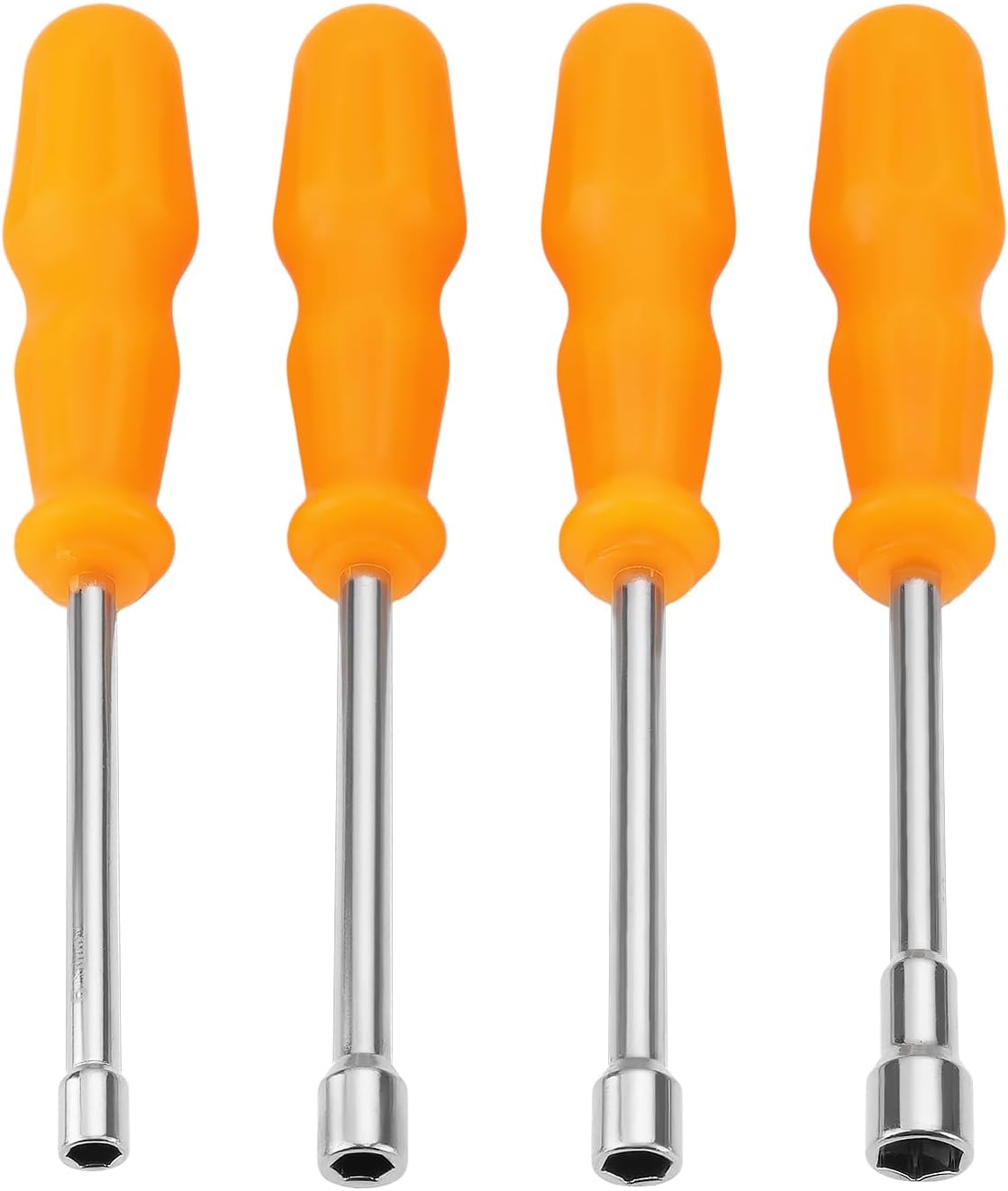 Create idea 4-teiliger Steckschlüssel-Schraubendreher Sechskant-Mutterndreher Werkzeug Schraubendreher Steckschlüssel 107 X 90 Mm 6–10 Mm