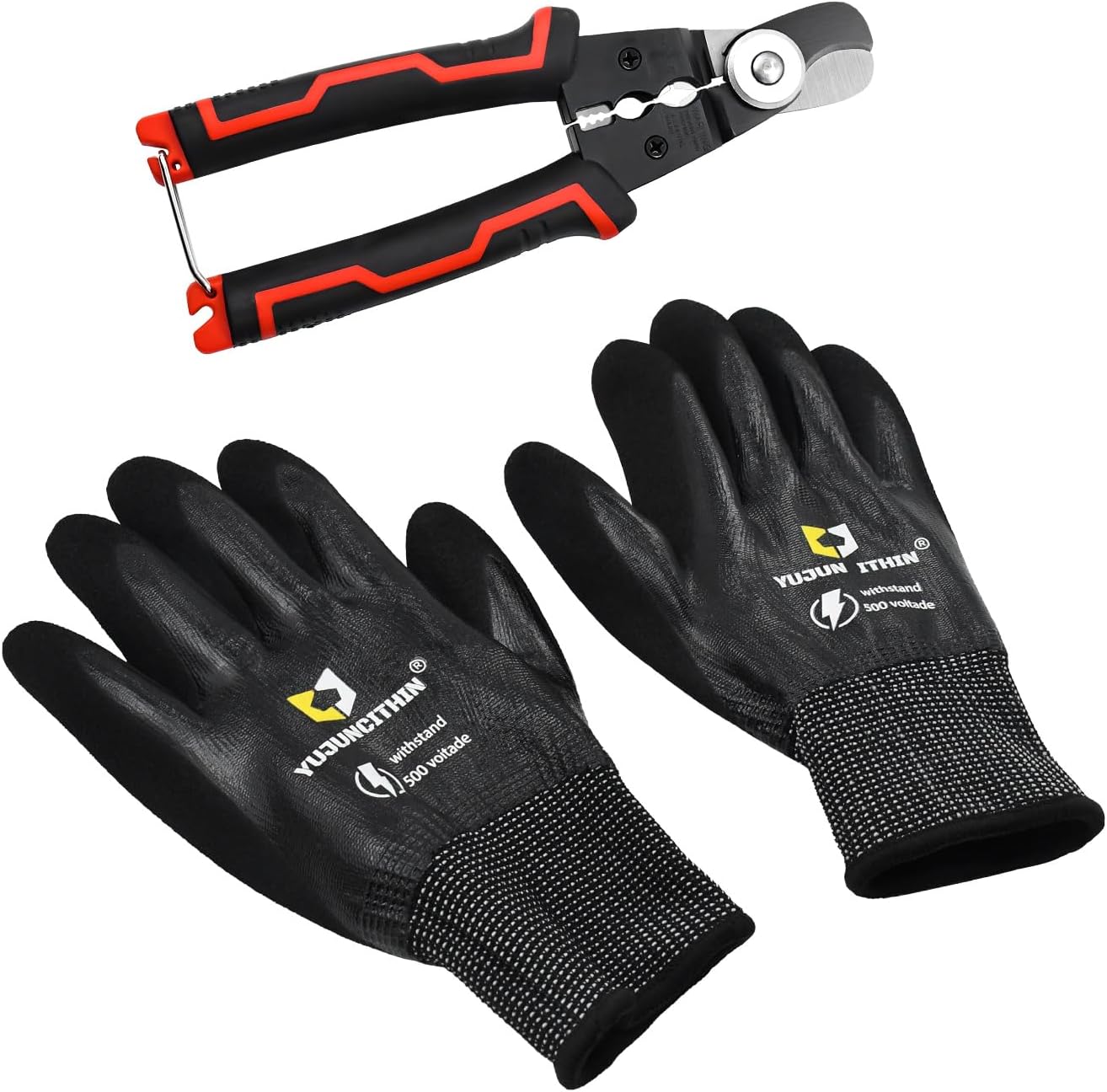 4-IN-1 Kabelschere Abisolierzange, Elektriker Werkzeug Set