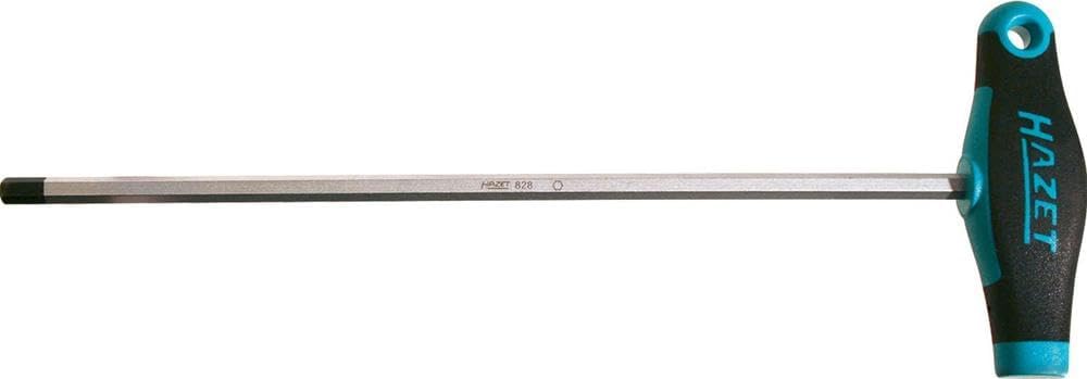 HAZET Schraubendreher, mit T-Griff 828-4, Innensechskant Profil, SW 4 mm