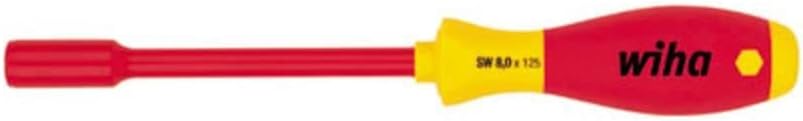 Wiha VDE Steckschlüssel-Schraubendreher Schlüsselweite (Metrisch): 6mm Klingenlänge: 125mm