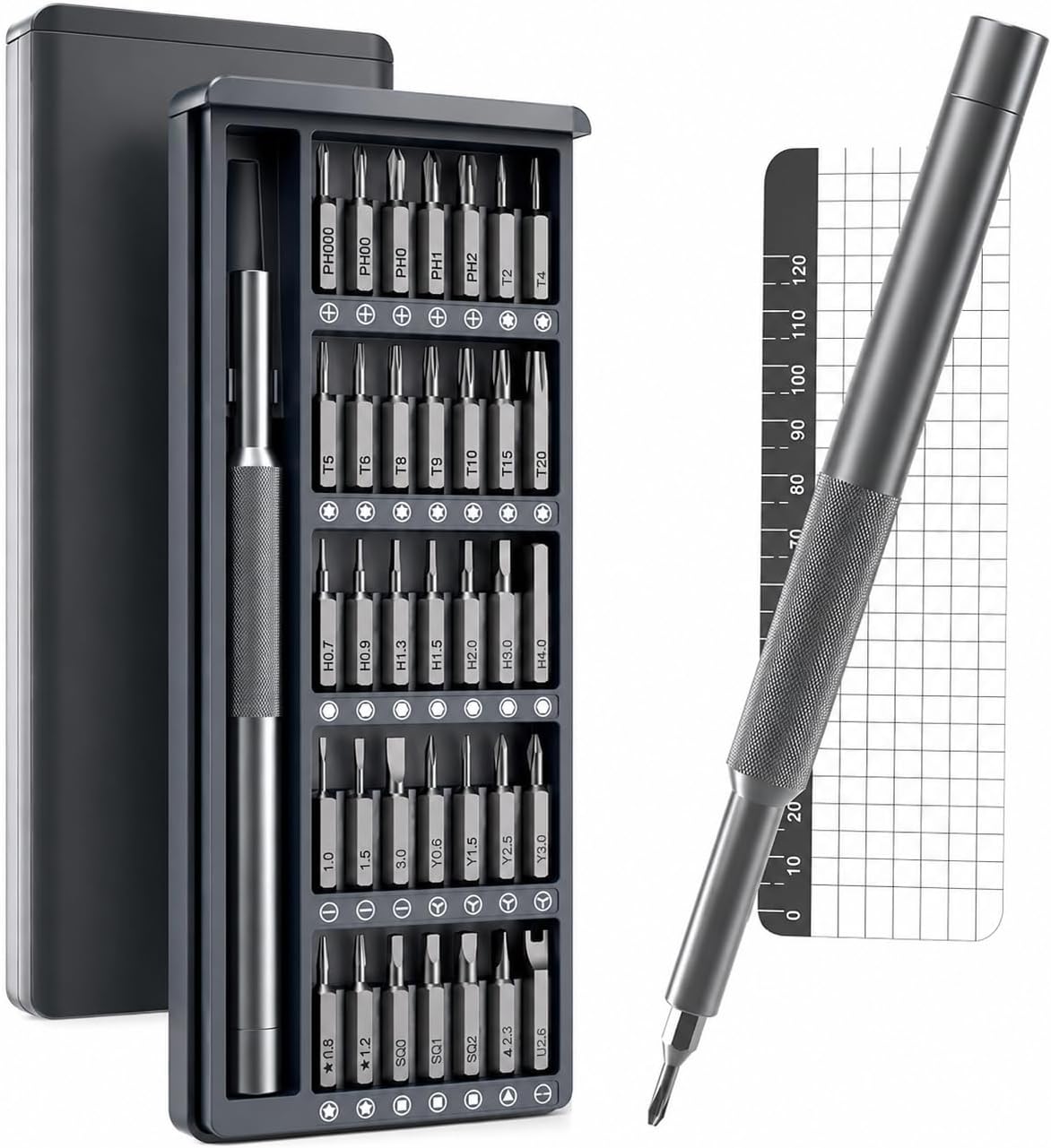 Feinmechaniker Schraubendreher Set, FAUETI 49IN1 Mini Schraubendreher-Set