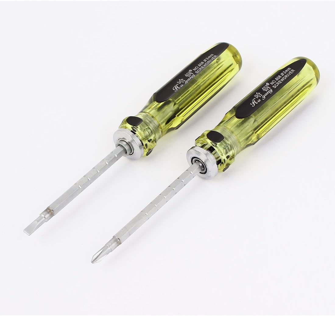 sourcing map 2 Stk.verstellbar 2 Wege 3mm Schlitz Phillips Schraubendreher Schraubenzieher de DE de