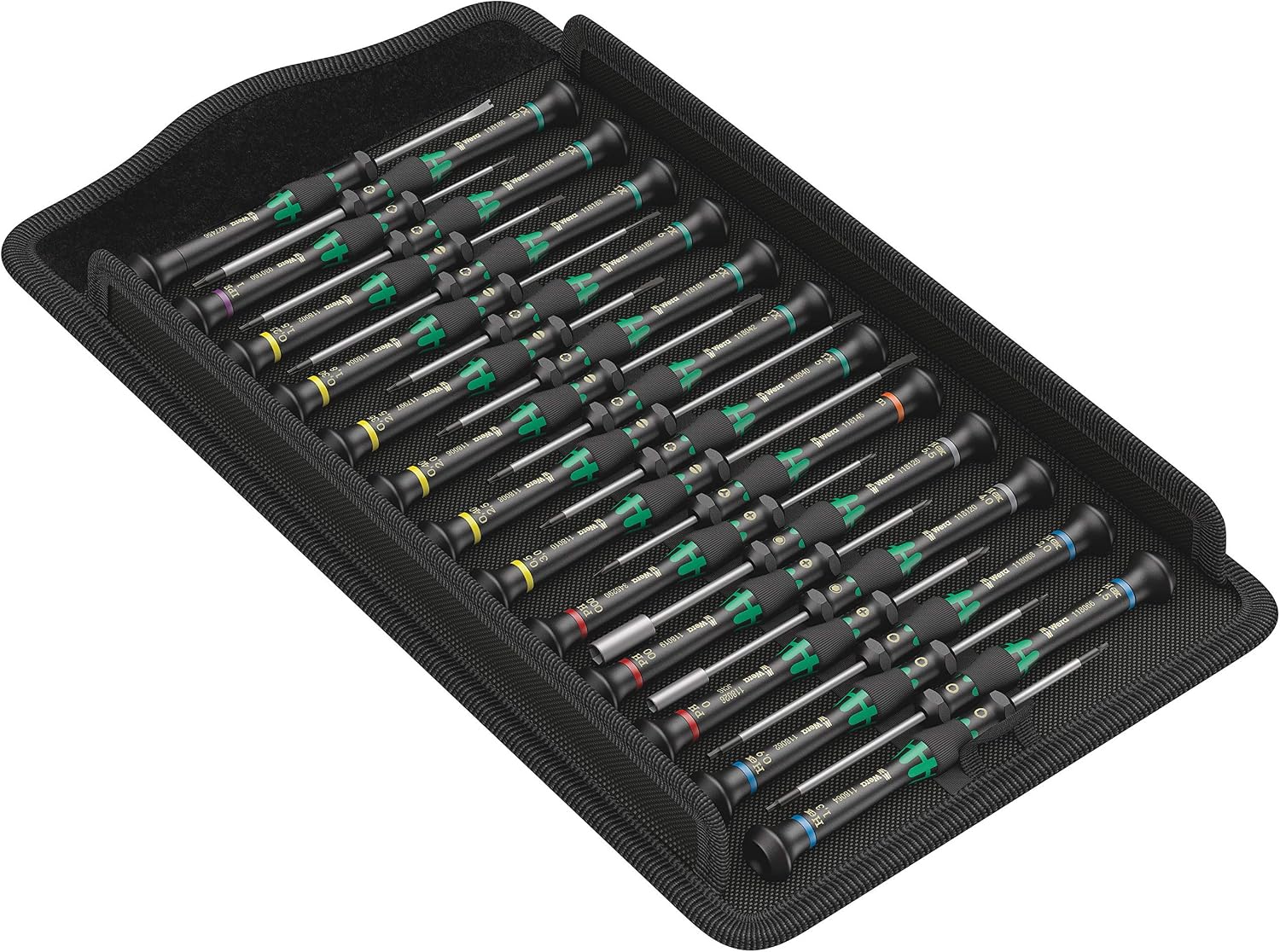 Wera 05134000001 Kraftform Micro Big Pack 1 Schraubendrehersatz, 25-teilig