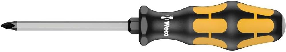 Wera 918 SPZ Kreuzschlitz-Schraubendreher, 1 x 80 mm, 1 Stück, 05017050001