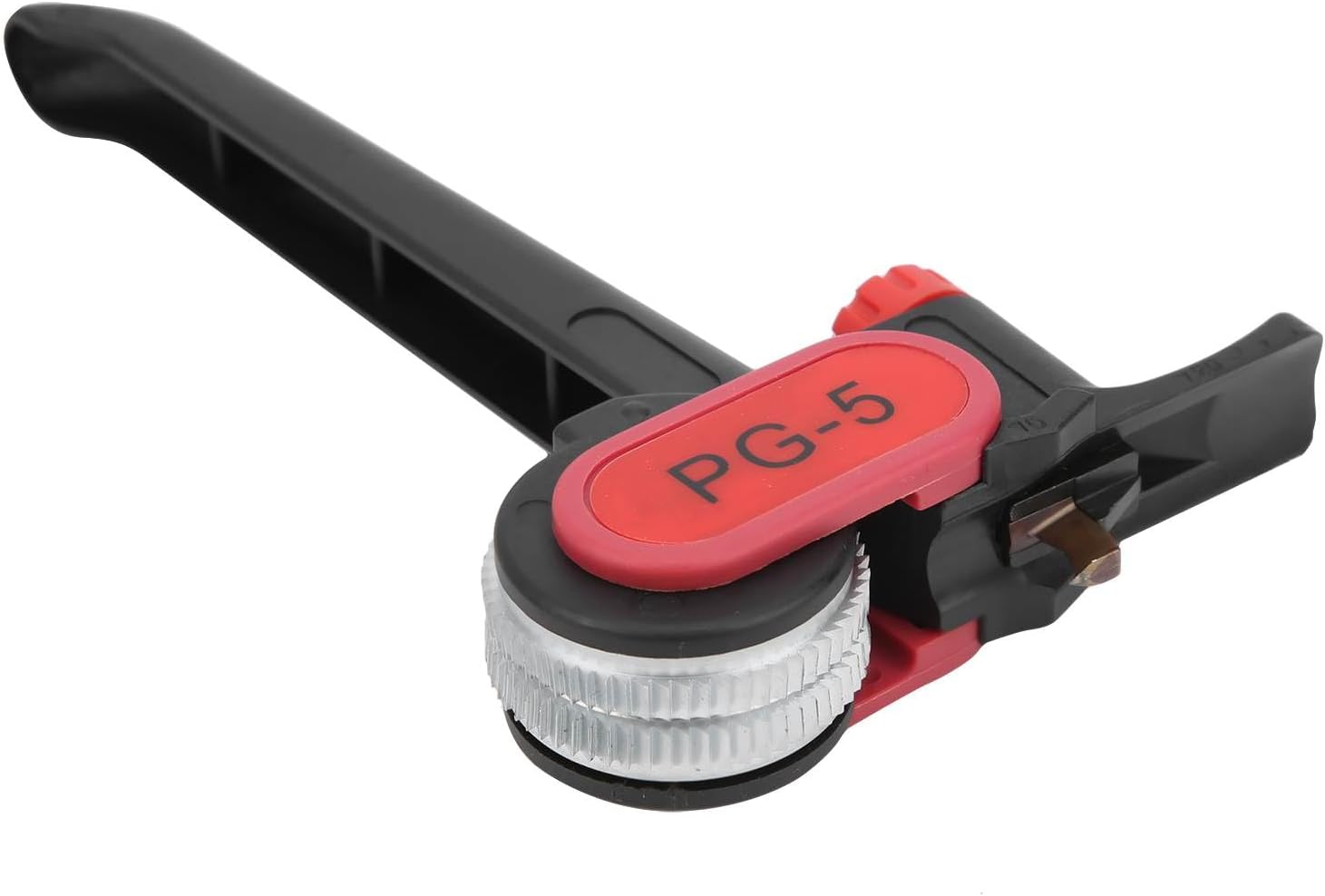 Kabelschneider mit verstellbarer Tiefe, austauschbare Klingen für 1 Zoll runde Kabel mit einem Durchmesser von ≥ 25 mm, PG-5, Design mit Rollgetriebe