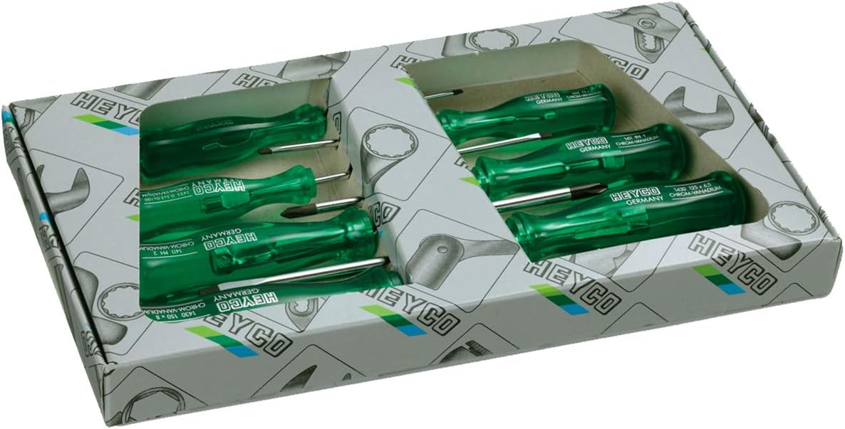 Heyco 1456000080 Schraubendreher-Satz "1456" 7-teilig