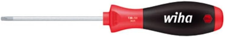 Wiha Schraubendreher SoftFinish® TORX® Festhaltemechanik Magicspring® mit Rundklinge (27811) T27 x 115 mm ergonomischer Griff für kraftvolles Drehen, Allrounder für Industrie und Handwerk