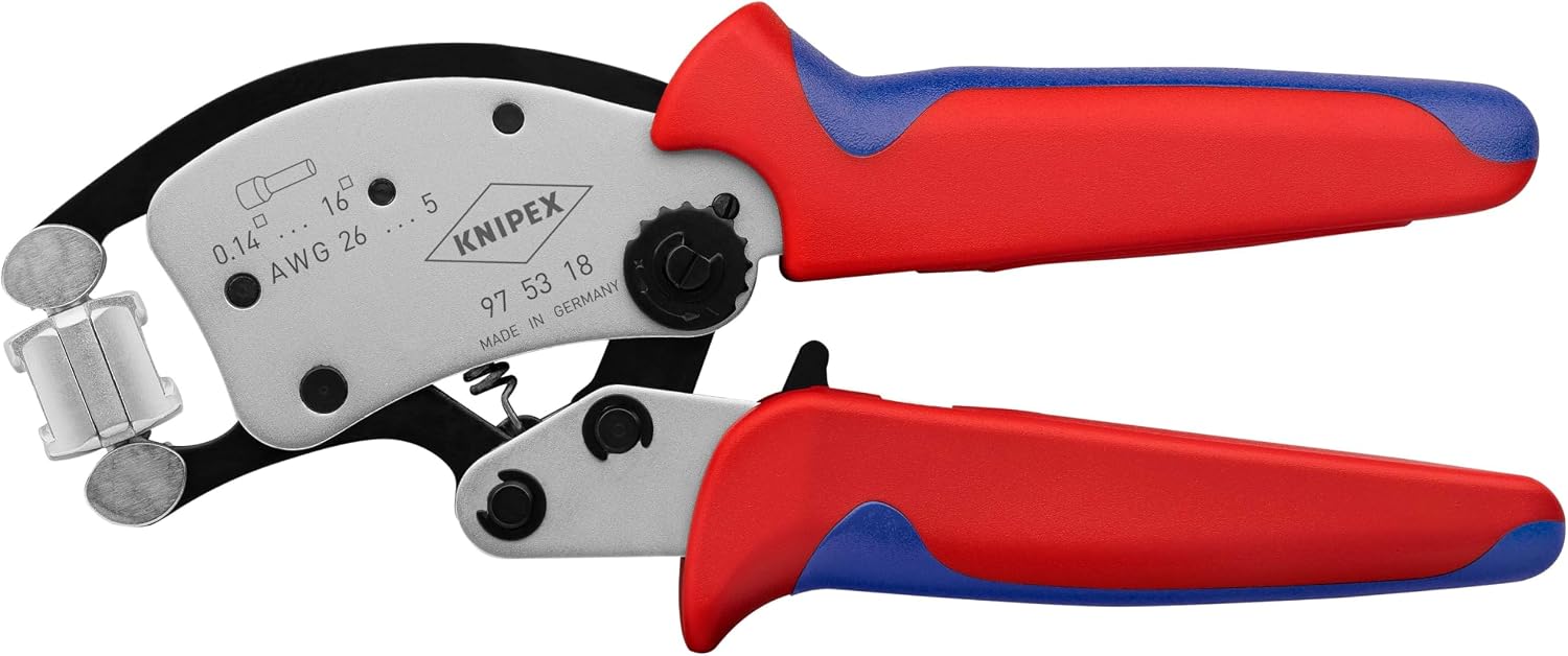 KNIPEX Twistor16 Selbsteinstellende Crimpzange, 97 53 18 SB