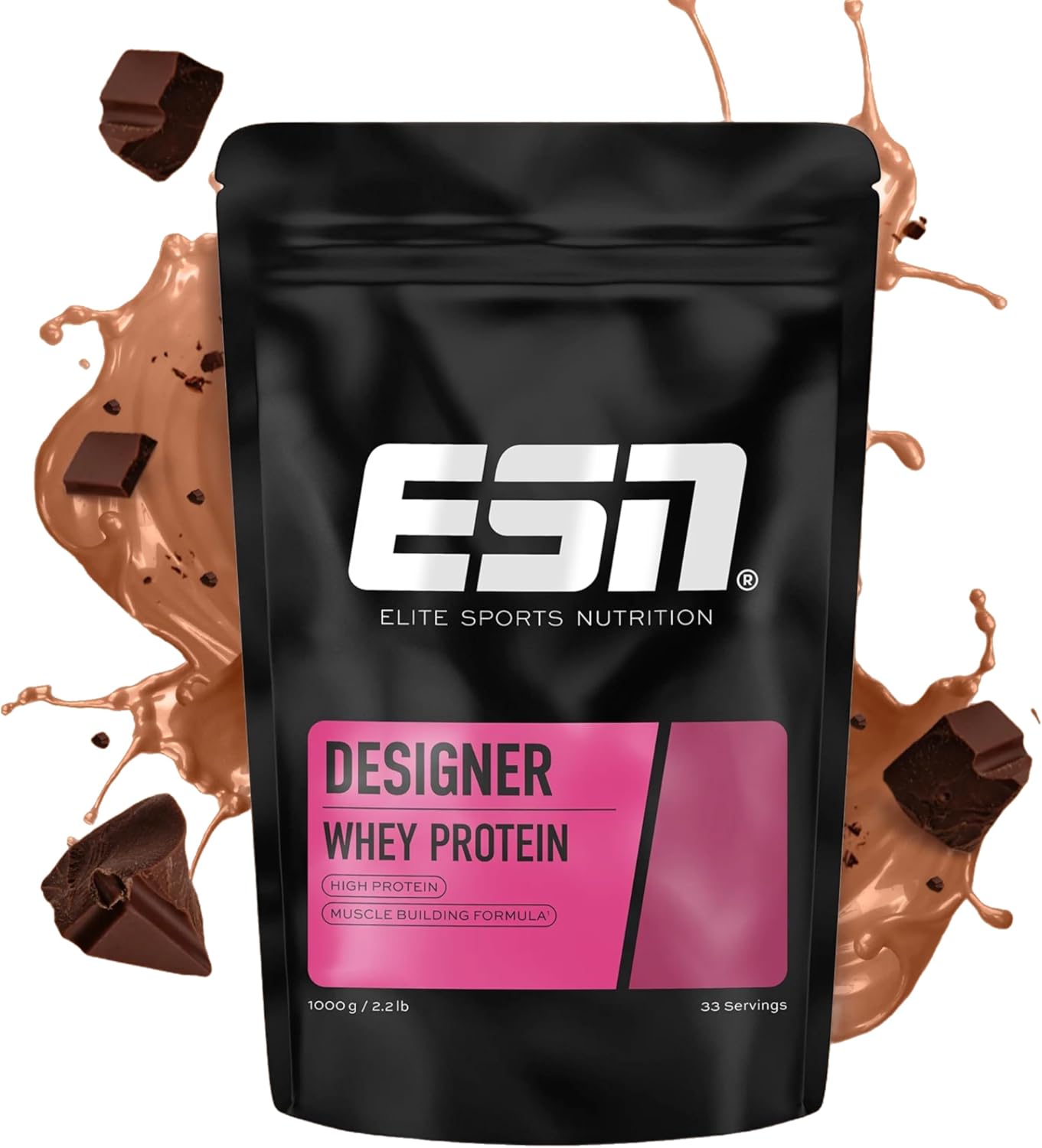 ESN Designer Whey Protein Pulver, Vanilla, 1 kg
