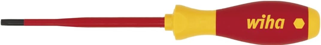 Wiha Schraubendreher SoftFinish electric slimFix TORX Tamper Resistant (mit Bohrung) (41145) T27H x 125 mm