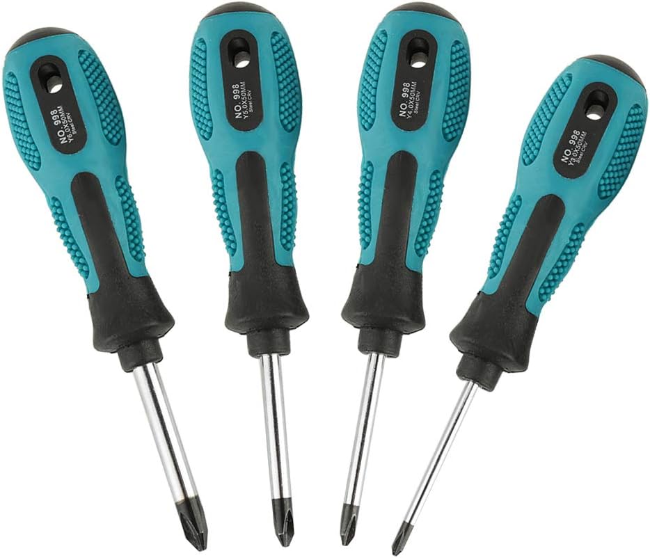 Magnetischer 4-teiliger Schraubendreher Set mit 3mm 4mm 5mm 6mm Multifunktionale Y-Klinge
