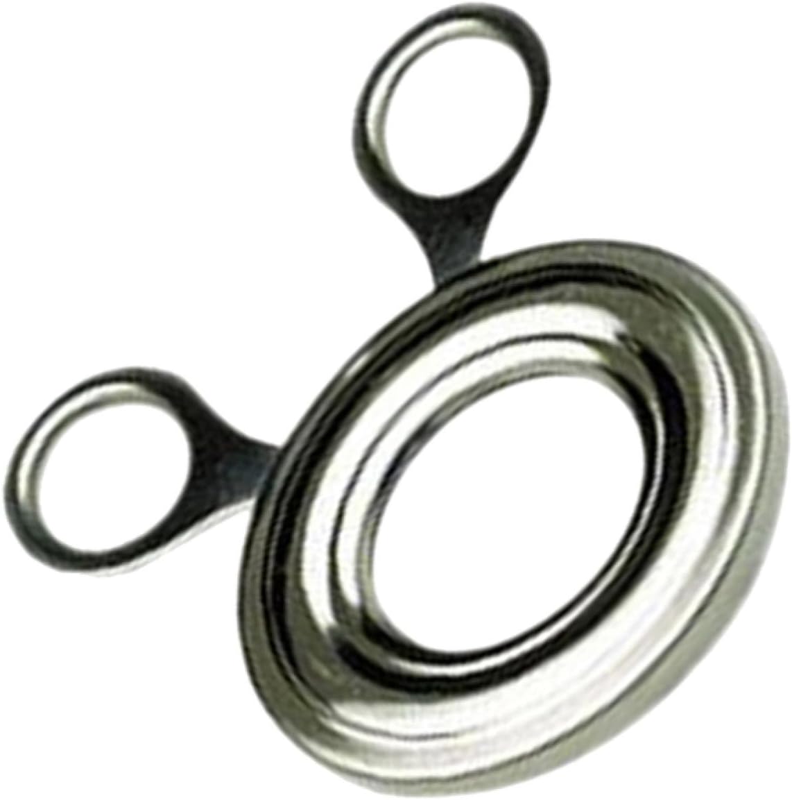 Eierschneider aus Edelstahl für Weiche Eier mit Griff, Silber