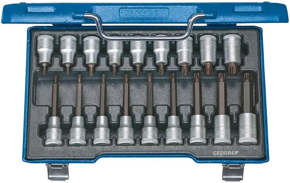 GEDORE Schraubendreher-Bitsatz Innen-TX, 18-teilig