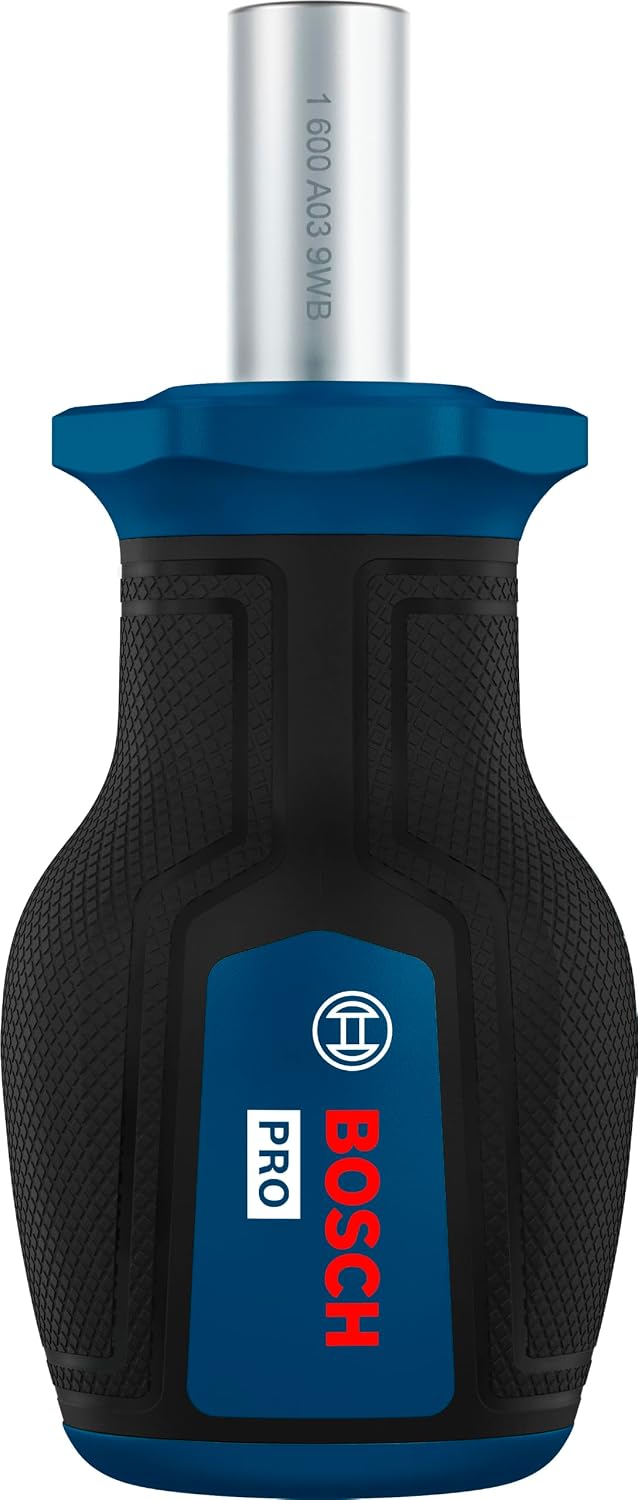 Bosch 1x PRO Stubby-Bit-Schraubendreher (Länge 78 mm,)