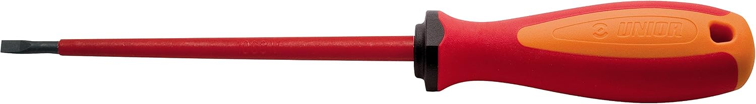 Unior Elektriker-Schraubendreher mit 3-Komponentengriff für Schlitzschrauben; 1.6 x 10.0 x 200, 1 Stück, 603VDETBI