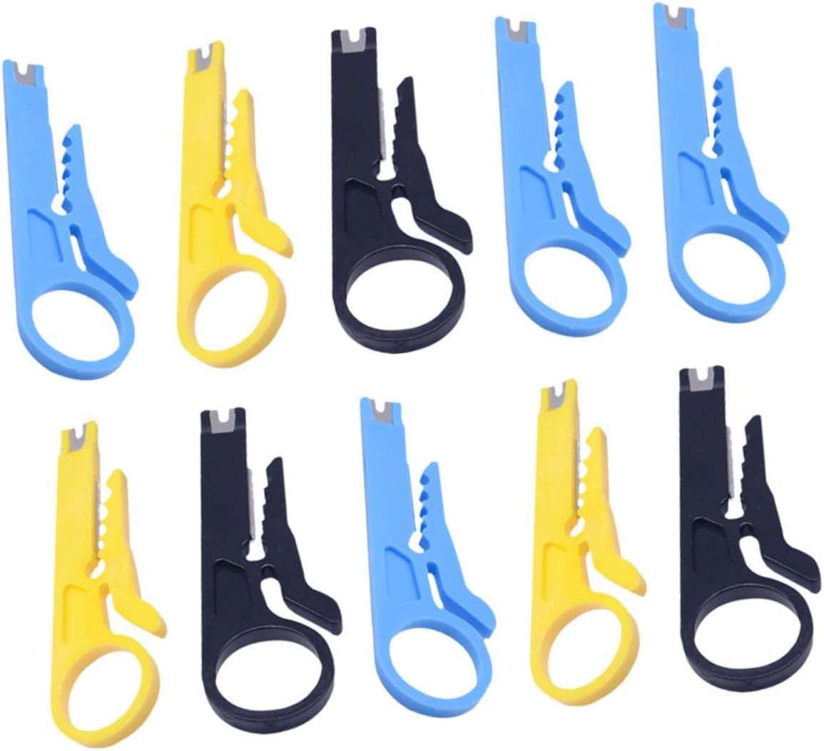 Multifunktions Abisolierzange für Kabel, 10 Stück, 9x3x0,5cm