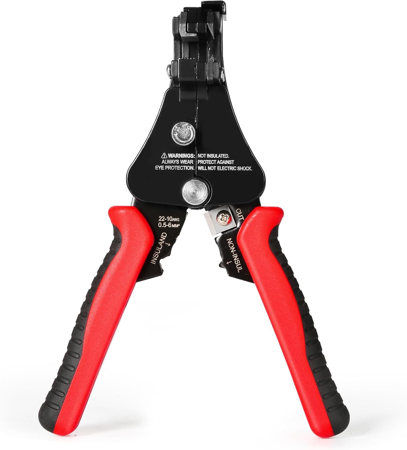 Jadeshay Automatische Abisolierzange, Photovoltaik Solar Abisolierzange Crimpzange Kabelschneider 2,5/4/6 mm² Abisolierwerkzeug