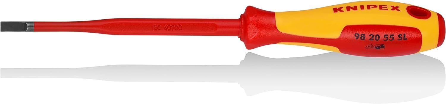 KNIPEX Schraubendreher (Slim), VDE-geprüft 232 mm, 98 20 55 SL