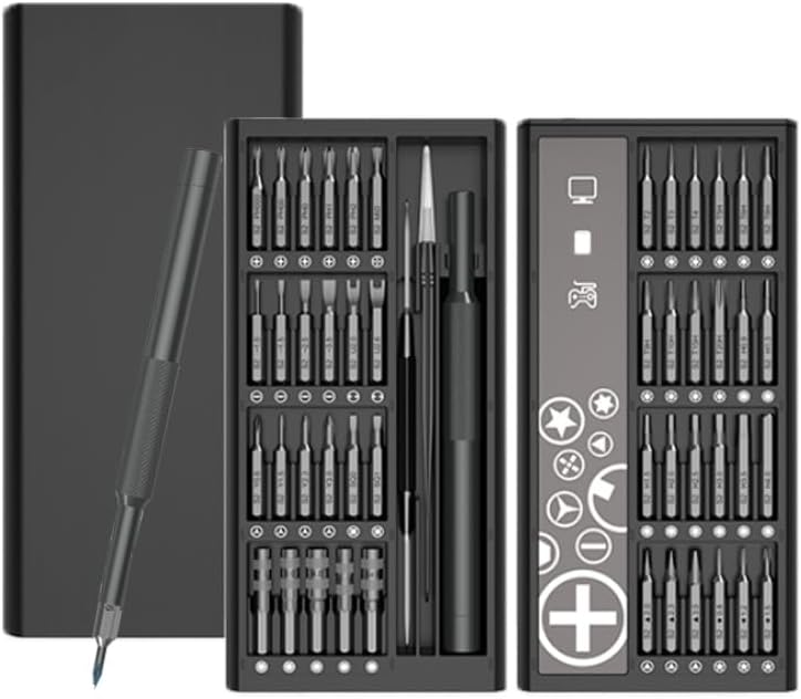 Magnetisches Schraubendreher-Werkzeug-Set, professionell, klein, Mini-Präzisions-Schraubendreher-Set, magnetisches Multitool (50-in-1)
