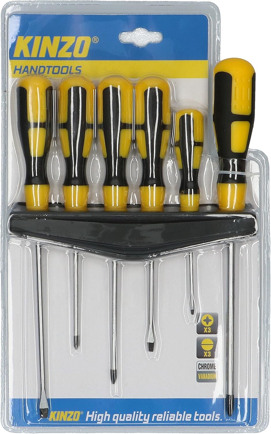 Kinzo Schraubendreher Set (6 Stück), 1 Stück, 871125249355