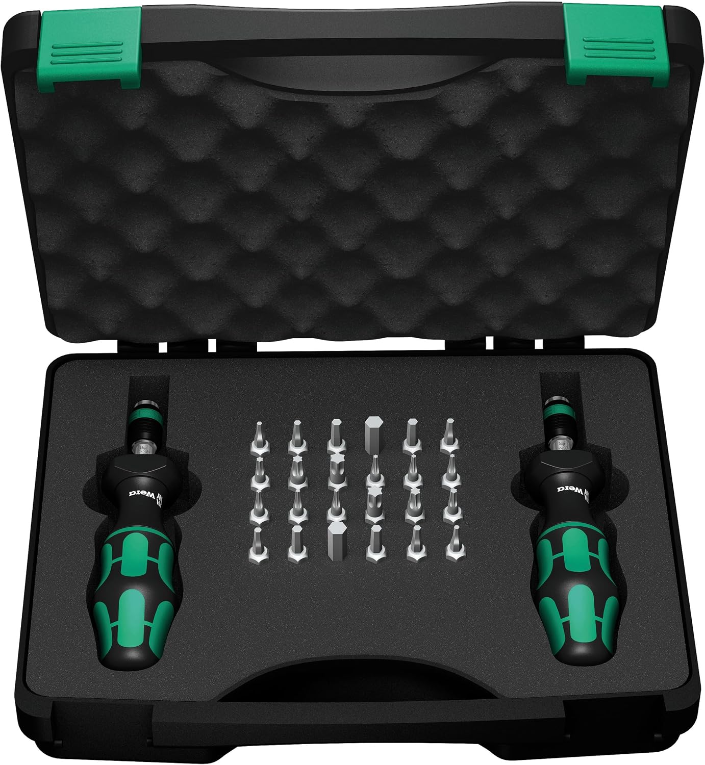 Wera 7440/41 Kraftform Drehmomentschraubendreher-Satz, 26-teilig, 05074738001, Drehmomentschraubendrehersatz, 3,0