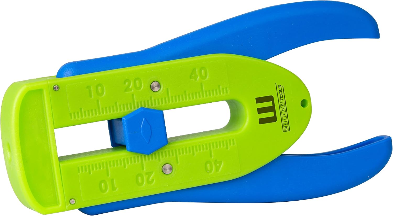 WEICON TOOLS Präzisions-Abisolierer S Green Line, nachhaltige Rohstoffe, Abisolierzange für feine Drähte, Leiter & Litzen, Grün