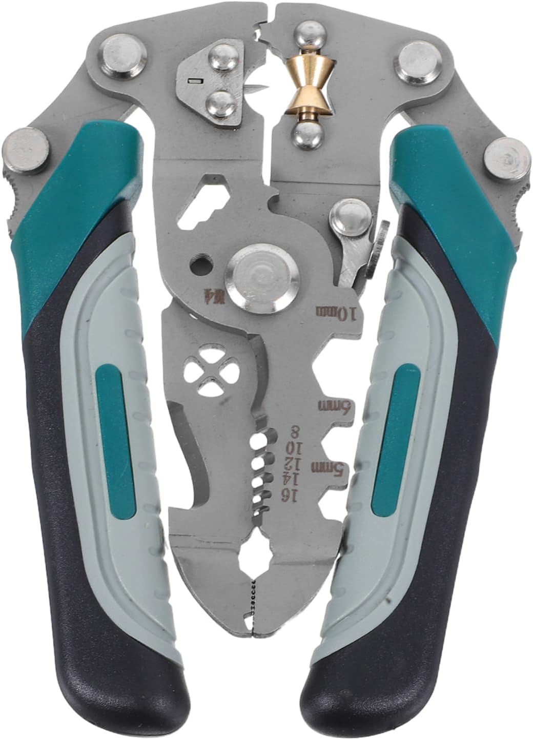 Professionelle Multifunktionale Abisolierzange aus Metall , Faltbar