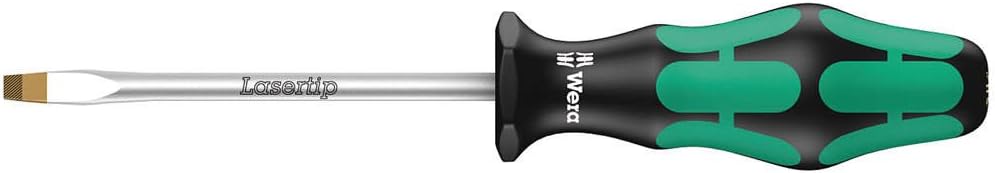 Wera 334 Schlitz-Schraubendreher ̶ Werkstattklinge, 1 x 6 x 150 mm, 1 Stück, 05340330001