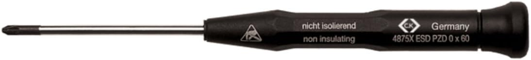 C.K T4875X ESD 1 Xonic ESD Schraubendreher, 1mm x 80mm