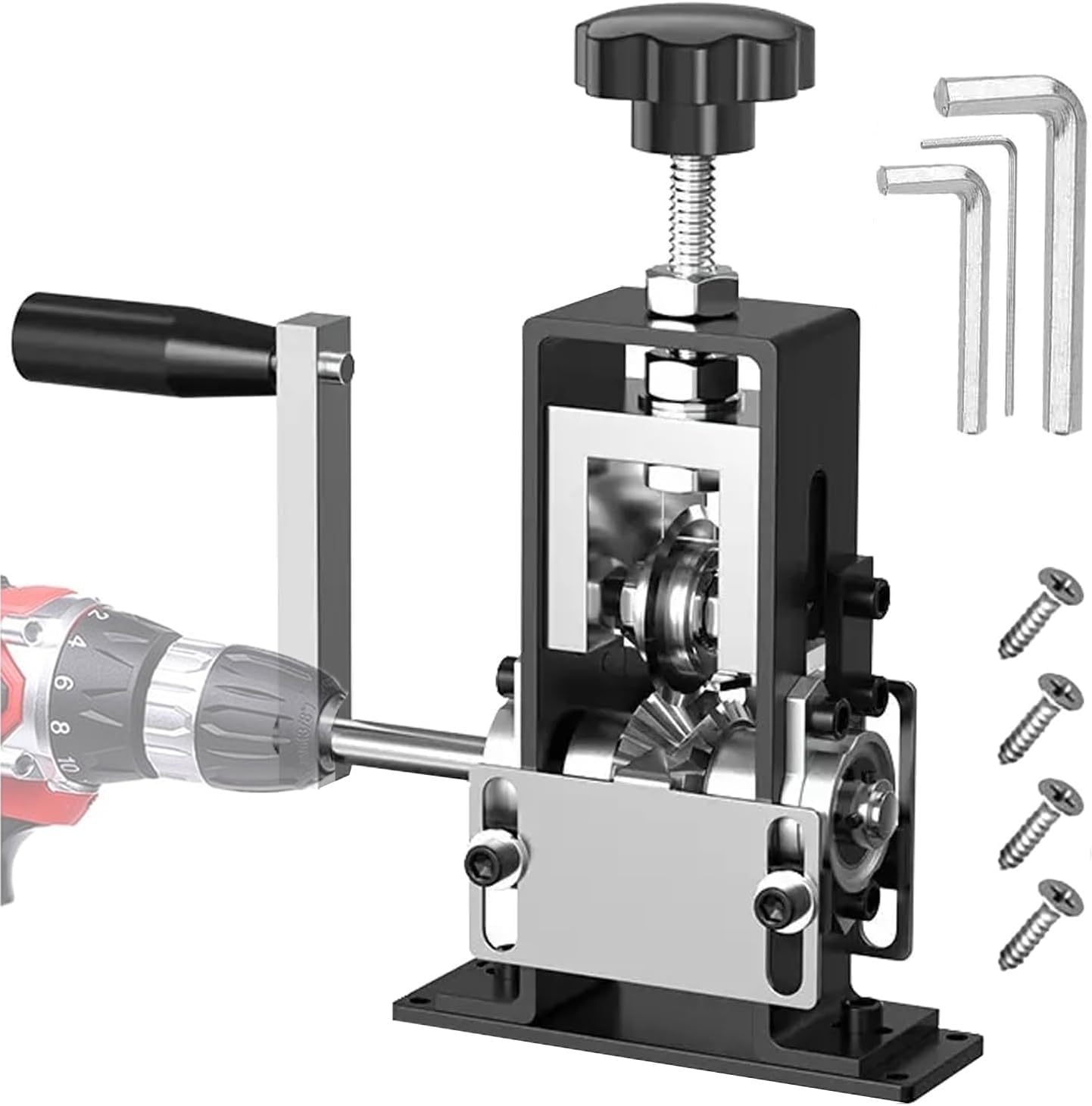 Kabelschälmaschine Elektrisch, 1-20mm Kabelabisoliermaschine, Kabelschäler, Kabelentmanteler, Manuelle Abisoliermaschine, für Schneiden von Abisolierschrott
