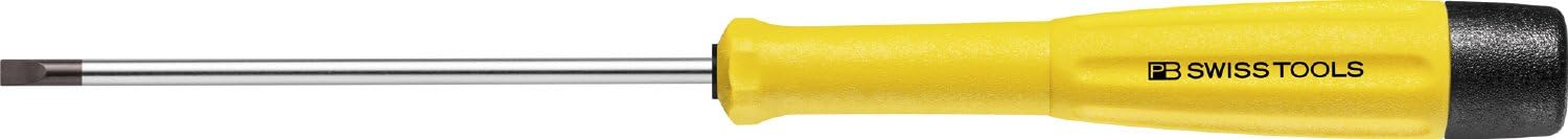PB Swiss Tools Elektronik-Schraubendreher ESD Schlitz 3x0,5x80mm