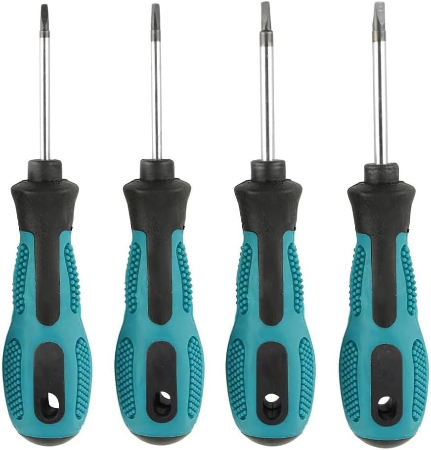 4 Stück Dreikant-Schraubendreher-Set, 1,8mm 2,0mm 2,3mm 3,0mm Magnetischer Dreikant-Schraubendreher Reparatur-Werkzeugsatz für Spielzeug und Batterie zerlegen