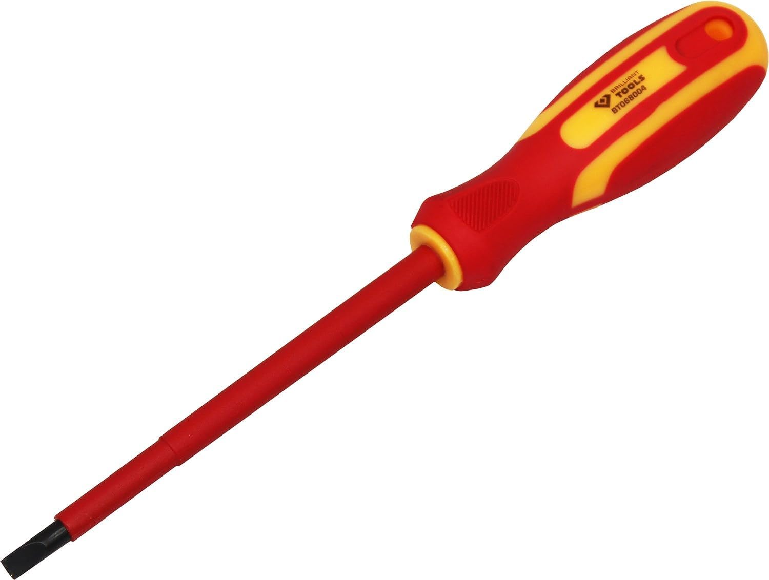 BRILLIANT TOOLS BT068002 VDE Schraubendreher Schlitz 3, 0 x 75 mm [Powered by KS TOOLS]