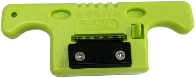TAWA Glasfaserkabel-Abisolierzange MSAT-5 FTTH Glasfaser-Abisolierzange, 1,9 ~ 3 mm, MSAT5 Zugangswerkzeug-Set, lose Pufferrohr-Abisolierzange, 1 Stück