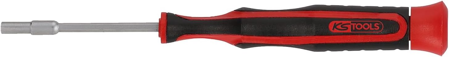 KS Tools 500.7133 Feinmechanik-Schraubendreher Außensechskant, 3,2mm