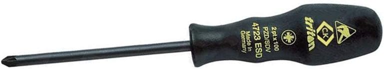 T4723ESD 1 Schraubendreher Pozidriv® Größe: PZ1 ESD L.KLIn: 80mm C.K