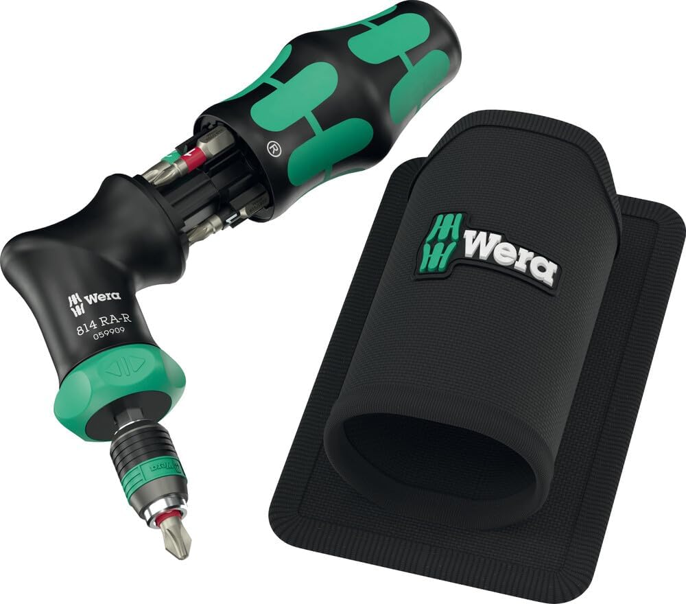 Wera 05051535001 Kraftform Kompakt Pistol RA-R 1, 7-teilig
